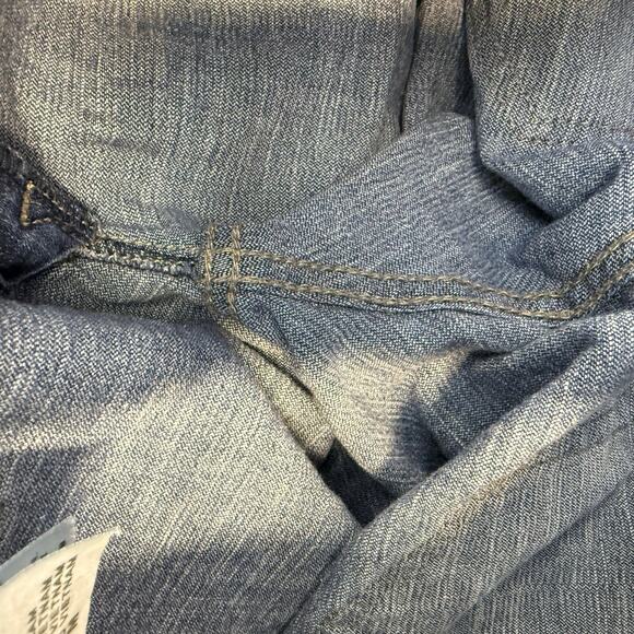 Levi's 524 Women's Jeans 15M Blue Too Superlow Front Patch Pockets Wide Leg - Picture 9 of 14